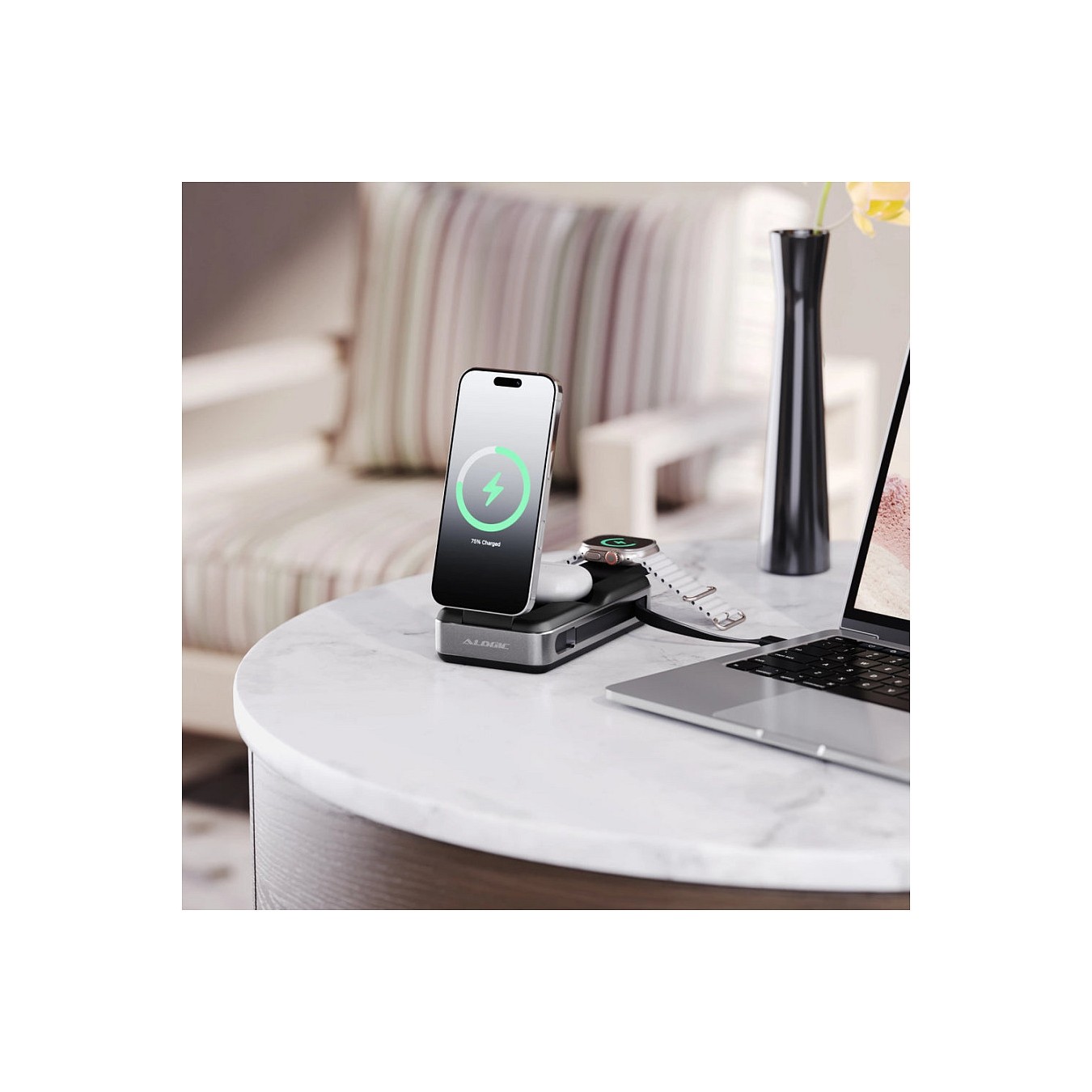 Buy Alogic Roam 6-in-1 Powerbank 21.000 mAh with Qi2 + 100W USB-C in Cyprus, Nicosia, Limassol, Larnaka, Pafos