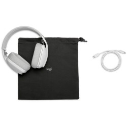 Buy Logitech Zone Vibe 100 - Bluetooth 5.2 Over‑Ear Headset - Off‑White, Boo... in Cyprus, Nicosia, Limassol, Larnaka, Pafos