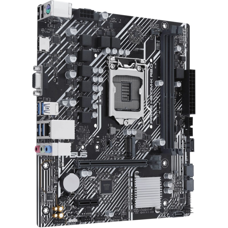 Buy ASUS PRIME H510M-K R2.0 - LGA1200 Micro-ATX Motherboard, Intel H510, DDR4 up... in Cyprus, Nicosia, Limassol, Larnaka, Pafos