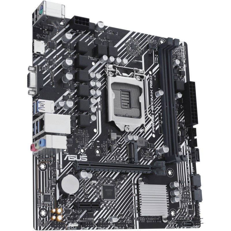 Buy ASUS PRIME H510M-K R2.0 - LGA1200 Micro-ATX Motherboard, Intel H510, DDR4 up... in Cyprus, Nicosia, Limassol, Larnaka, Pafos