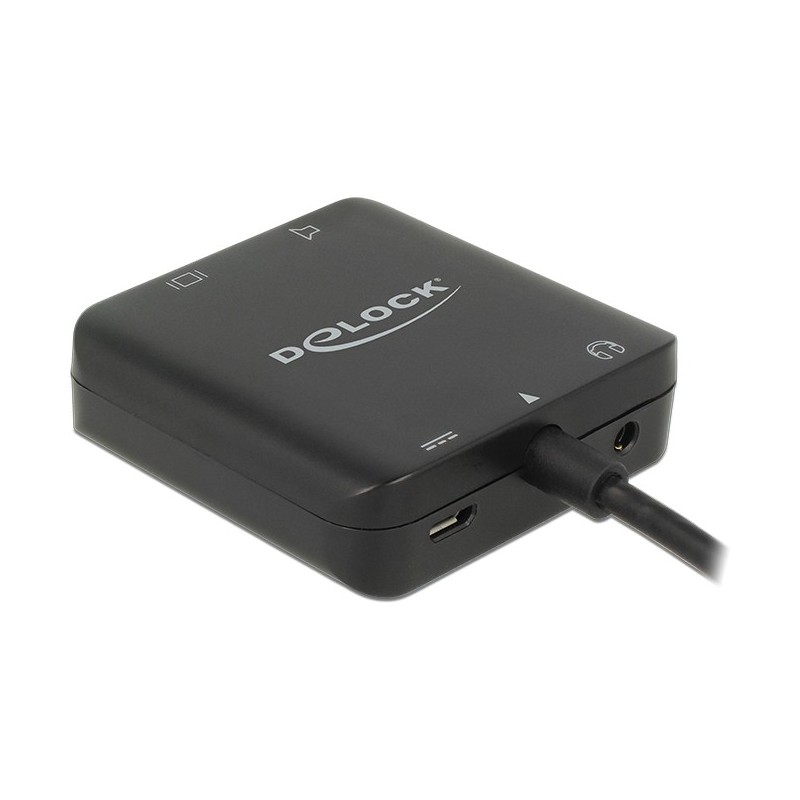 Buy Delock HDMI Audio Extractor 4K - 62784 - Compact Black, HDMI pass-through wi... in Cyprus, Nicosia, Limassol, Larnaka, Pafos