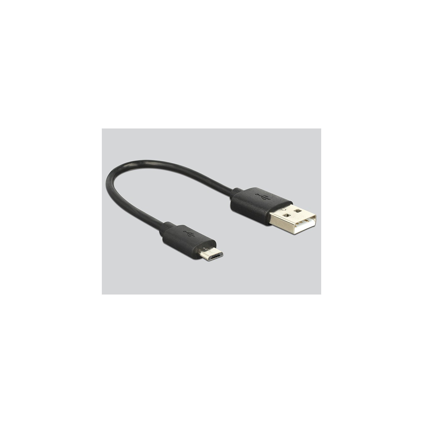 Delock HDMI Audio Extractor 4K - 62784 - Compact Black, HDMI pass-through with L/R analog out, Micro-USB power