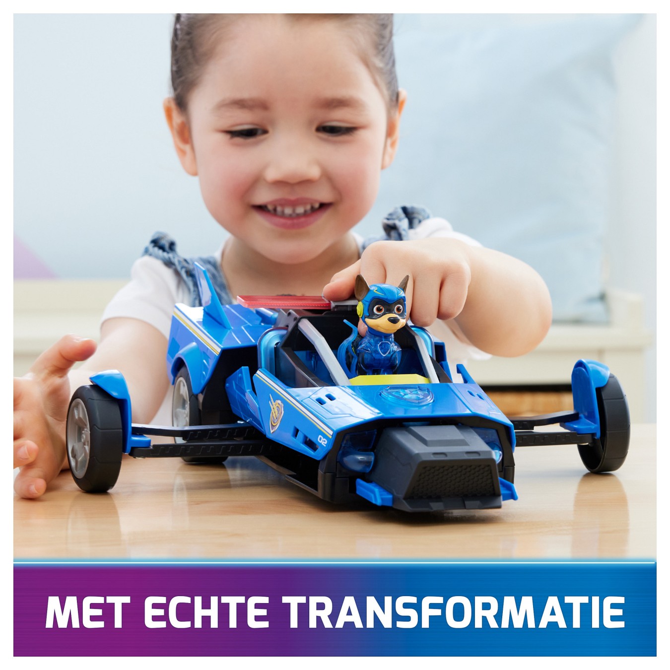 Buy Spinmaster Paw Patrol: Der Mighty Kinofilm. Chases Deluxe Superhelden-Raketenfahrzeug (blau schwarz. inkl. Chase Figur) in C
