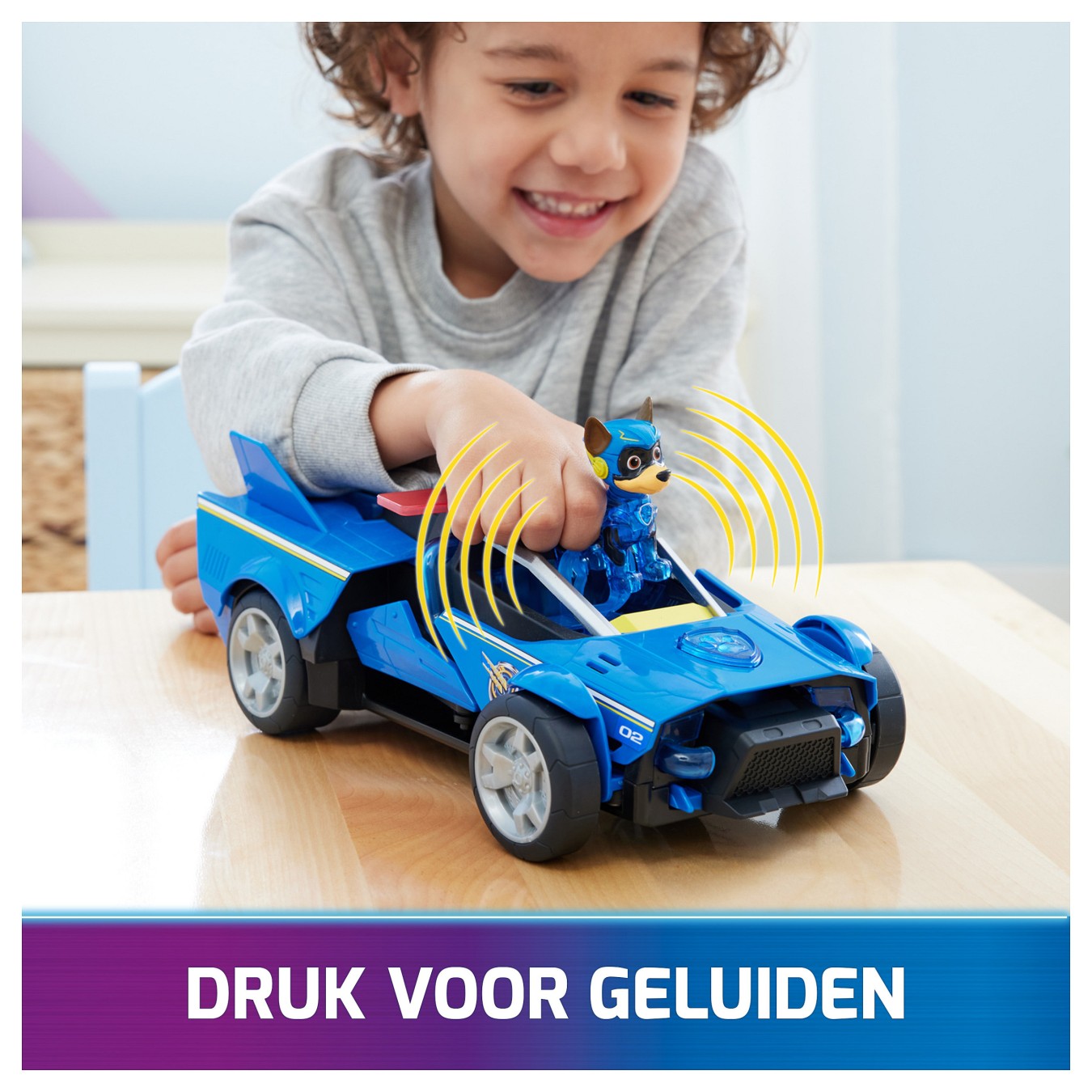 Buy Spinmaster Paw Patrol: Der Mighty Kinofilm. Chases Deluxe Superhelden-Raketenfahrzeug (blau schwarz. inkl. Chase Figur) in C