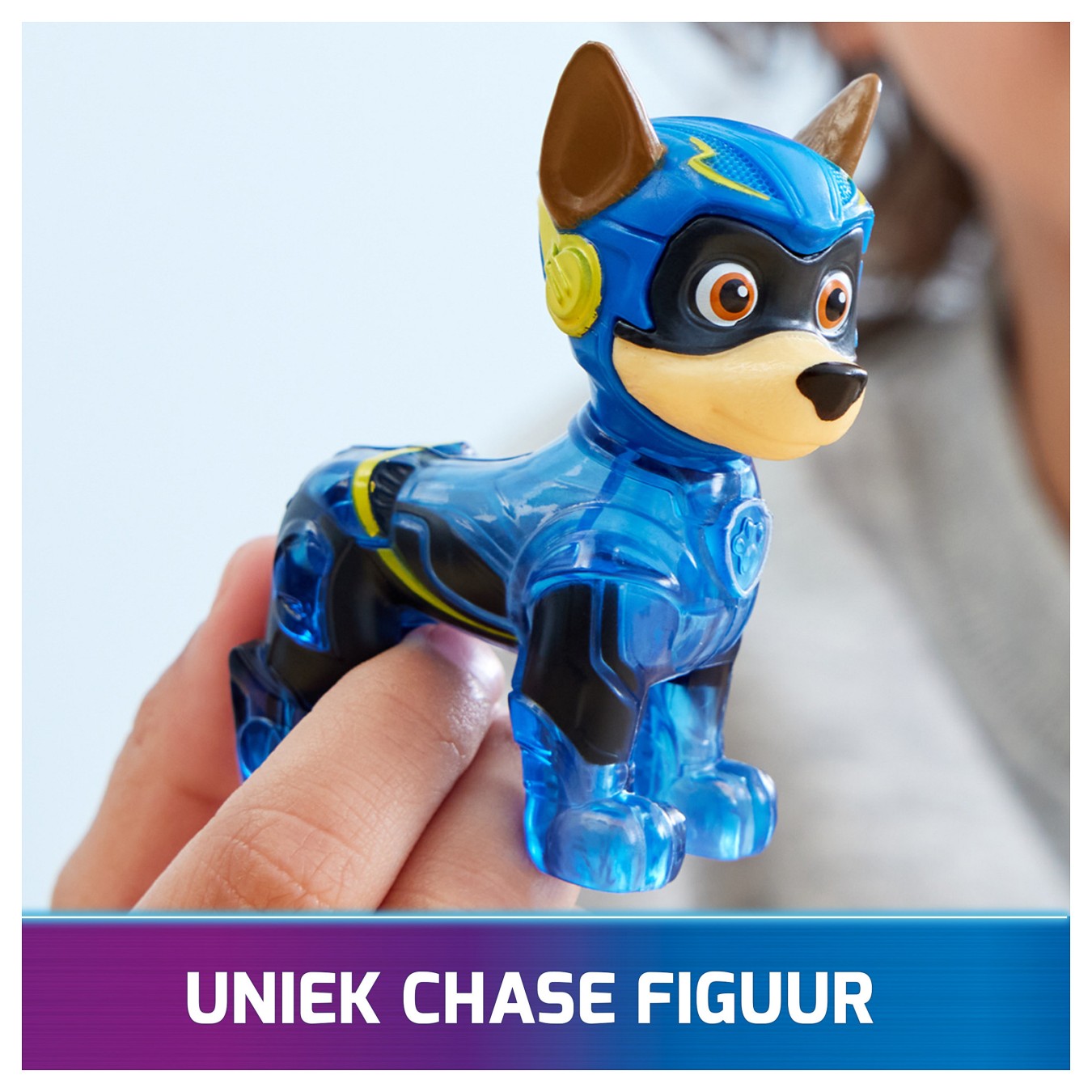 Buy Spinmaster Paw Patrol: Der Mighty Kinofilm. Chases Deluxe Superhelden-Raketenfahrzeug (blau schwarz. inkl. Chase Figur) in C