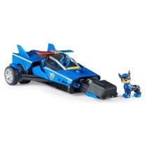 Buy Spinmaster Paw Patrol: Der Mighty Kinofilm. Chases Deluxe Superhelden-Raketenfahrzeug (blau schwarz. inkl. Chase Figur) in C