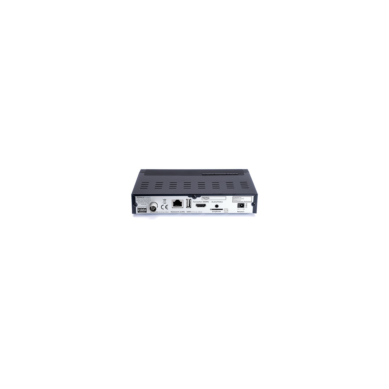 Buy Xoro HRT 8770 HD Receiver Twin Tuner DVB-T2 C Freenet PVR-R in Cyprus, Nicosia, Limassol, Larnaka, Pafos