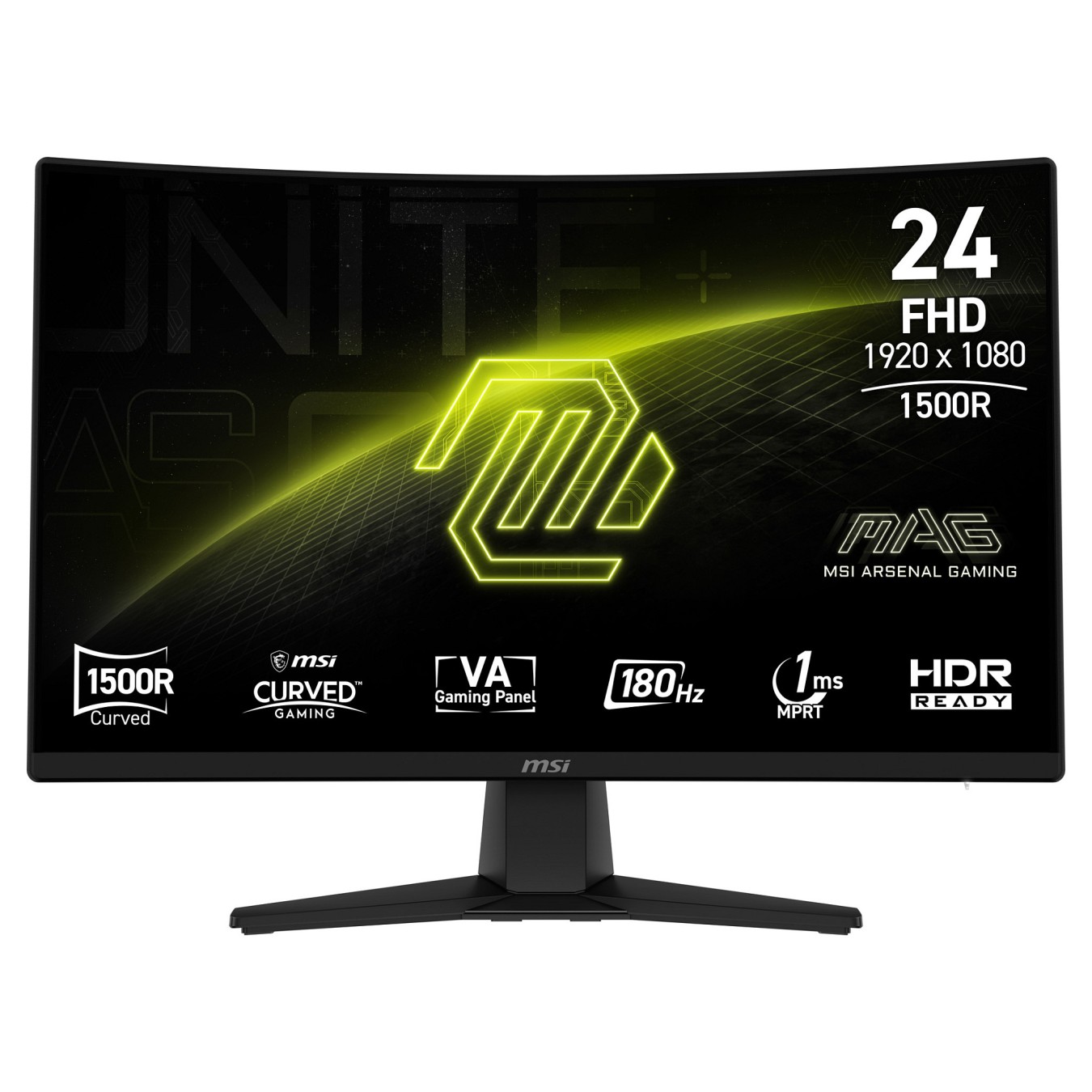 Buy MSI Monitor MAG 242C (MAG 242C) in Cyprus, Nicosia, Limassol, Larnaka, Pafos