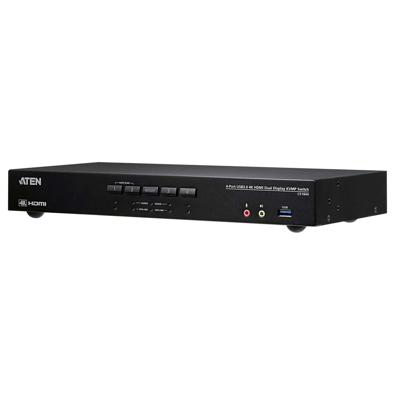 Buy ATEN CS1844 4-Port True 4K HDMI Dual-View KVM Switch mit Audio & USB 3.0Hub in Cyprus, Nicosia, Limassol, Larnaka, Pafos