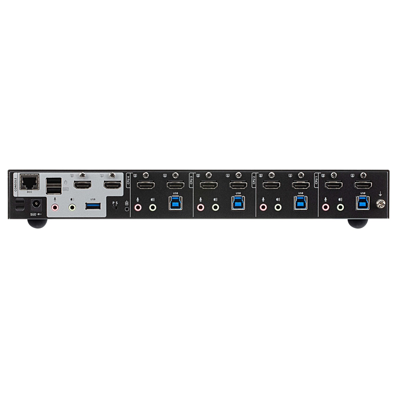 Buy ATEN CS1844 4-Port True 4K HDMI Dual-View KVM Switch mit Audio & USB 3.0Hub in Cyprus, Nicosia, Limassol, Larnaka, Pafos