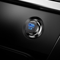 Baseus BS-C15C USB Car Charger - 30W Dual Port | Armenius Store
