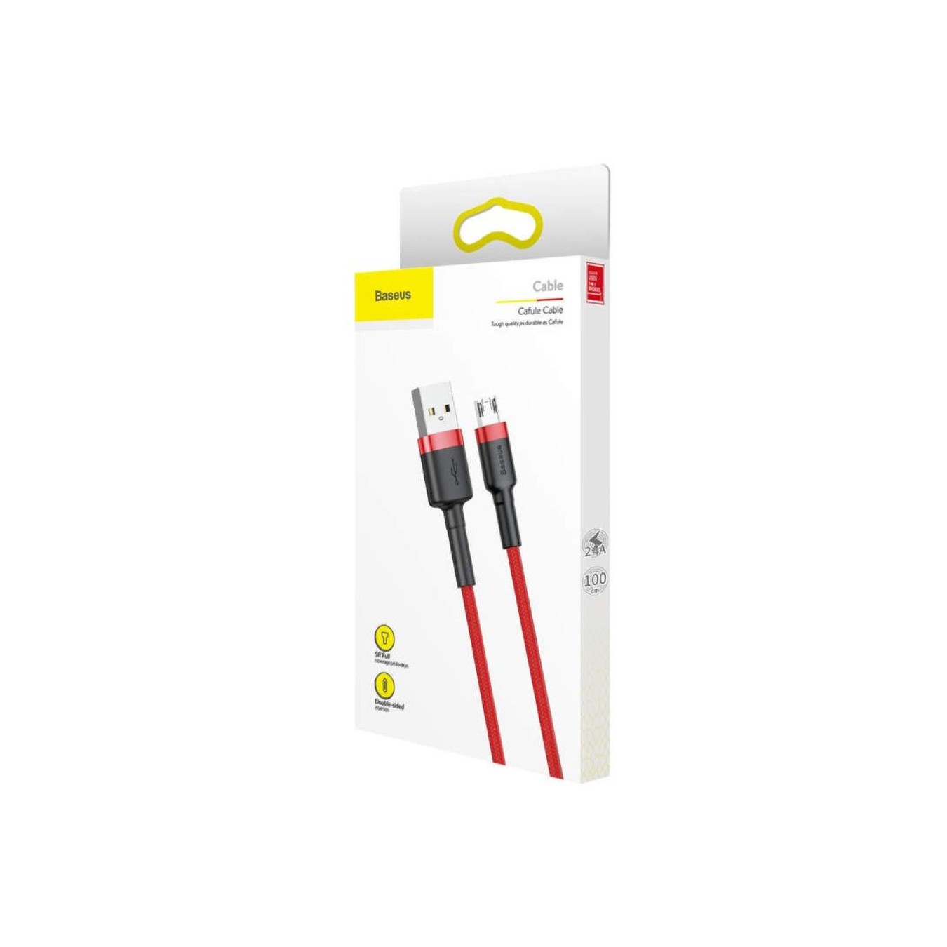 Baseus CAMKLF-B09 Micro USB Cable – 2.4A 1m | Armenius Store