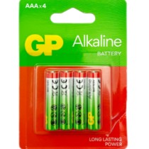 GP AAA Alkaline Batteries 4-Pack Blister - 1.5V | Armenius Store