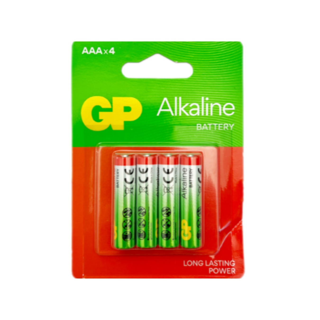 GP AAA Alkaline Batteries 4-Pack Blister - 1.5V | Armenius Store