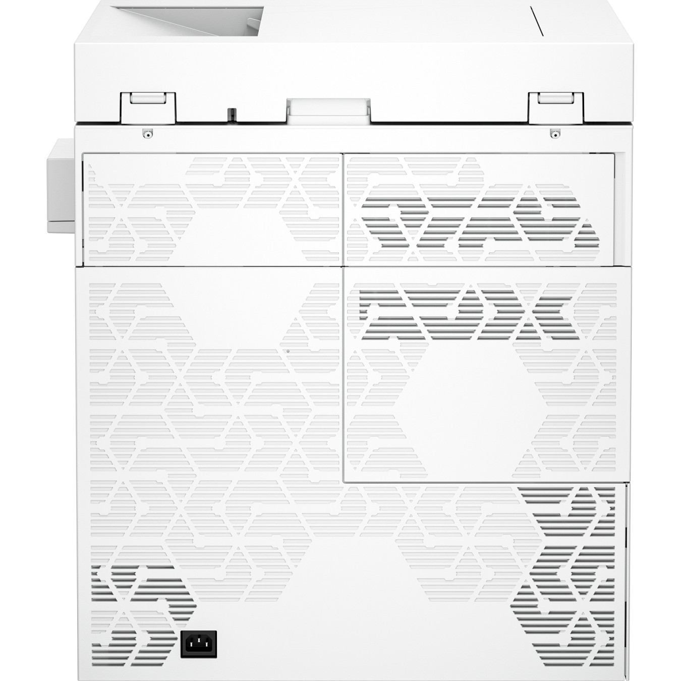 HP Color LaserJet Enterprise Flow MFP 5800zf - White - Color Laser MFP, 6GB RAM, 500GB HDD, 1.2GHz, 43 ppm