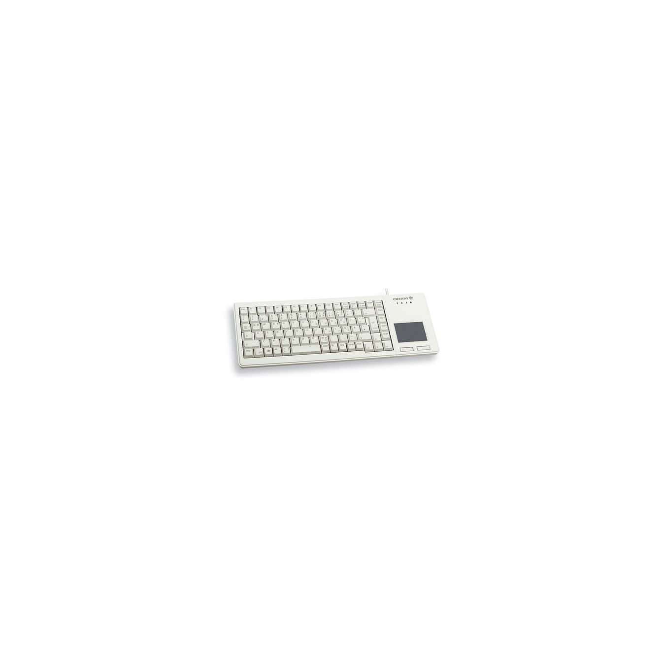 CHERRY XS Touchpad - G84-5500LUMDE-0 - Wired USB, Full-size (100%), German QWERTZ, Grey — Buy in Cyprus with Fast Delivery