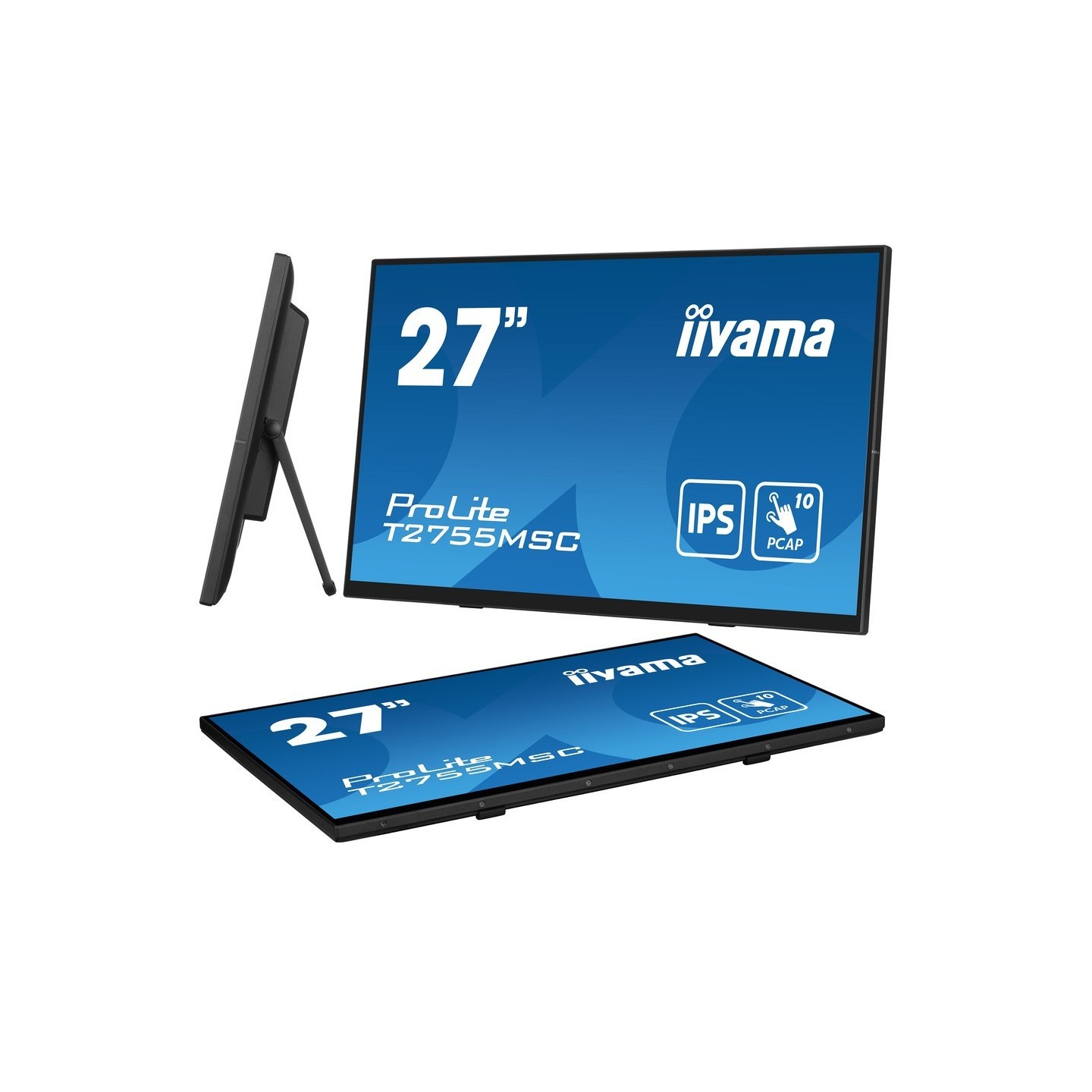 iiyama ProLite T2755MSC-B1 27" FHD 10pt PCAP Touch IPS Monitor (Boxed) — Buy in Cyprus with Fast Delivery