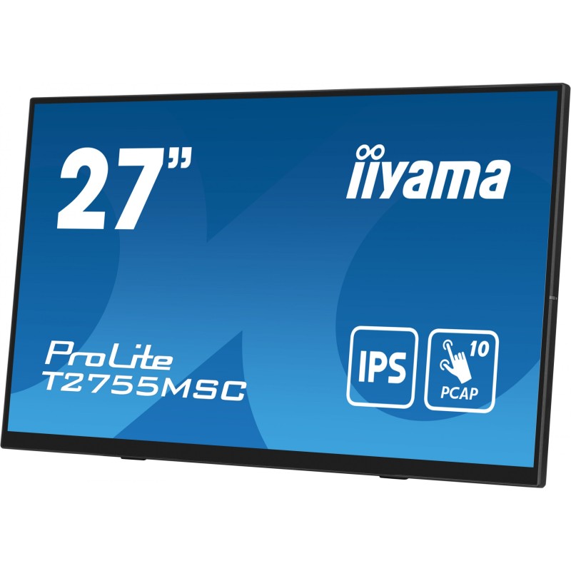 Buy iiyama ProLite T2755MSC-B1 - 27" FHD 10pt PCAP Touch IPS Monitor, 60Hz, 5ms,... in Cyprus, Nicosia, Limassol, Larnaka, Pafos
