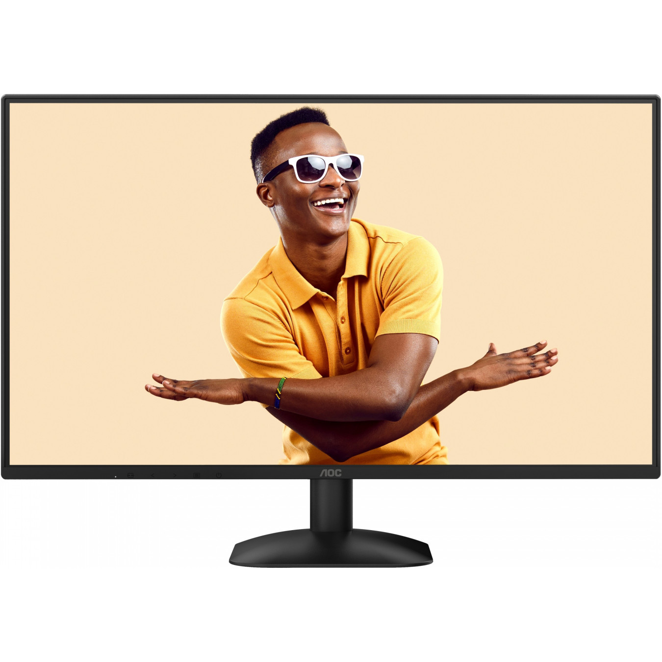 AOC 27B31H - 27 inch Full HD IPS Monitor - 1920x1080, 120Hz, 4ms GTG, HDMI 1.4 & VGA, Black — Buy in Cyprus with Fast Delivery
