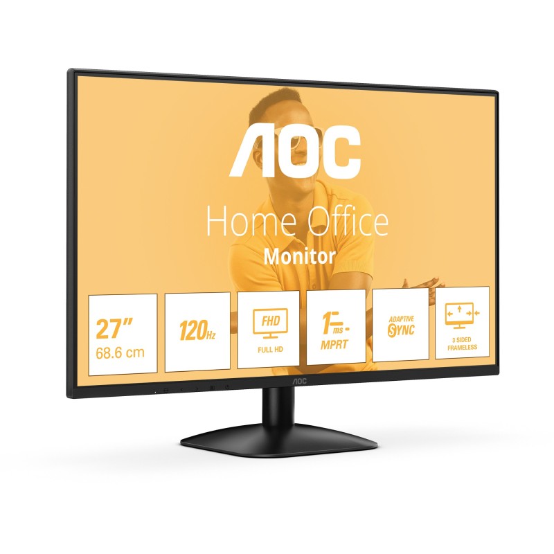 Buy AOC 27B31H - 27 inch Full HD IPS Monitor - 1920x1080, 120Hz, 4ms GTG, HDMI 1... in Cyprus, Nicosia, Limassol, Larnaka, Pafos
