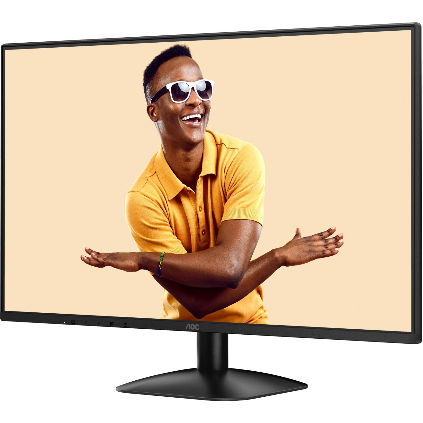 AOC 27B31H - 27 inch Full HD IPS Monitor - 1920x1080, 120Hz, 4ms GTG, HDMI 1.4 & VGA, Black — Buy in Cyprus with Fast Delivery