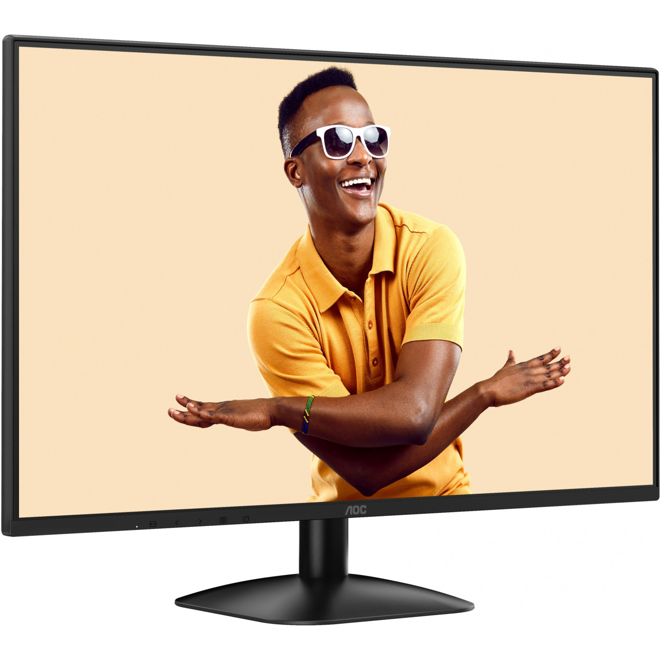 AOC 27B31H - 27 inch Full HD IPS Monitor - 1920x1080, 120Hz, 4ms GTG, HDMI 1.4 & VGA, Black — Buy in Cyprus with Fast Delivery