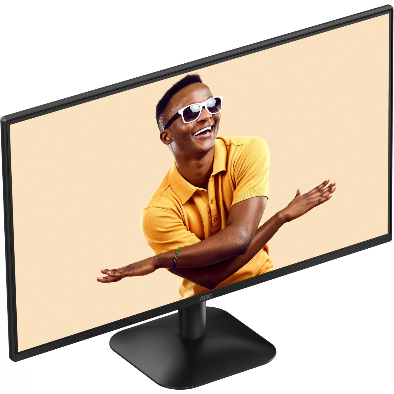 AOC 27B31H - 27 inch Full HD IPS Monitor - 1920x1080, 120Hz, 4ms GTG, HDMI 1.4 & VGA, Black — Buy in Cyprus with Fast Delivery