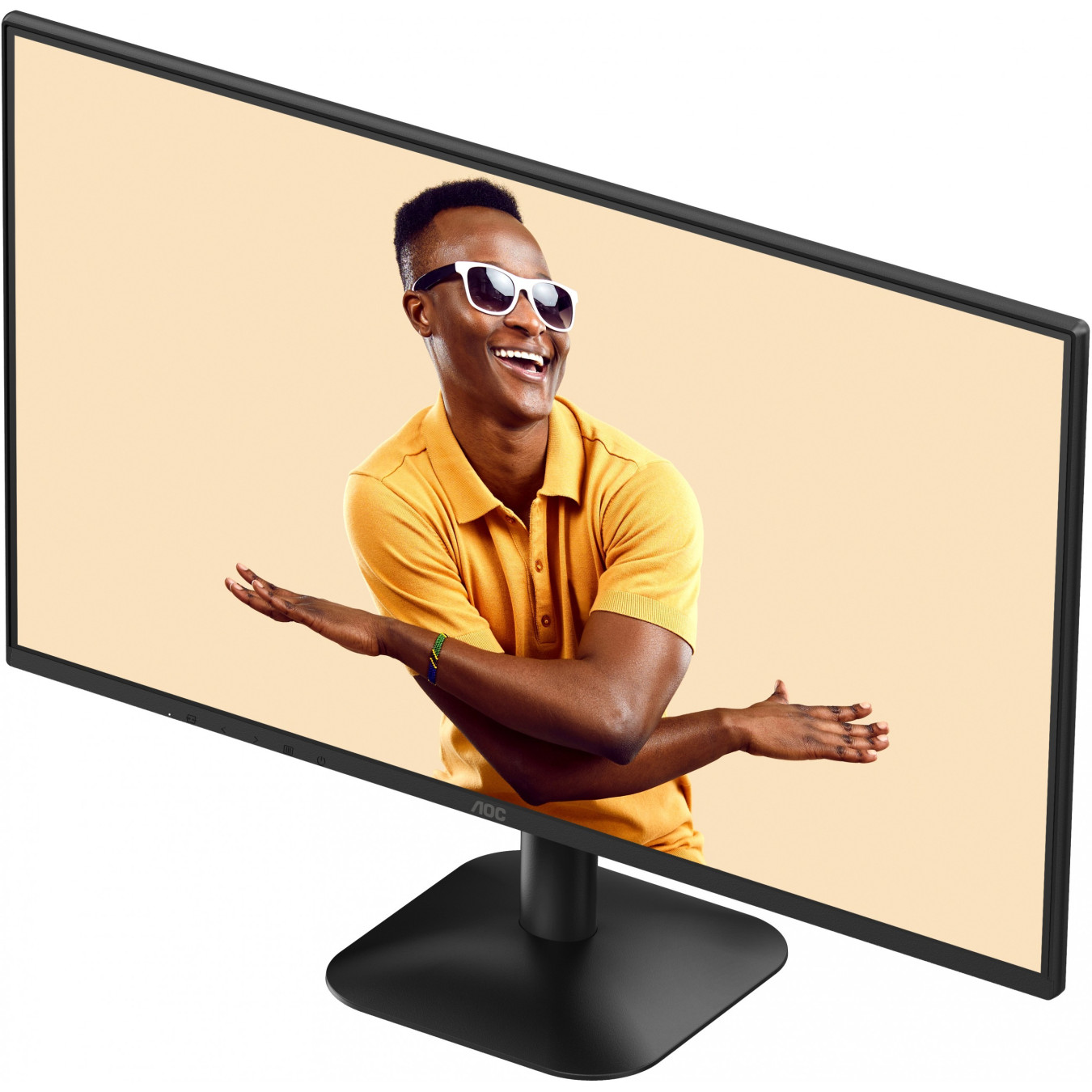 AOC 27B31H - 27 inch Full HD IPS Monitor - 1920x1080, 120Hz, 4ms GTG, HDMI 1.4 & VGA, Black — Buy in Cyprus with Fast Delivery