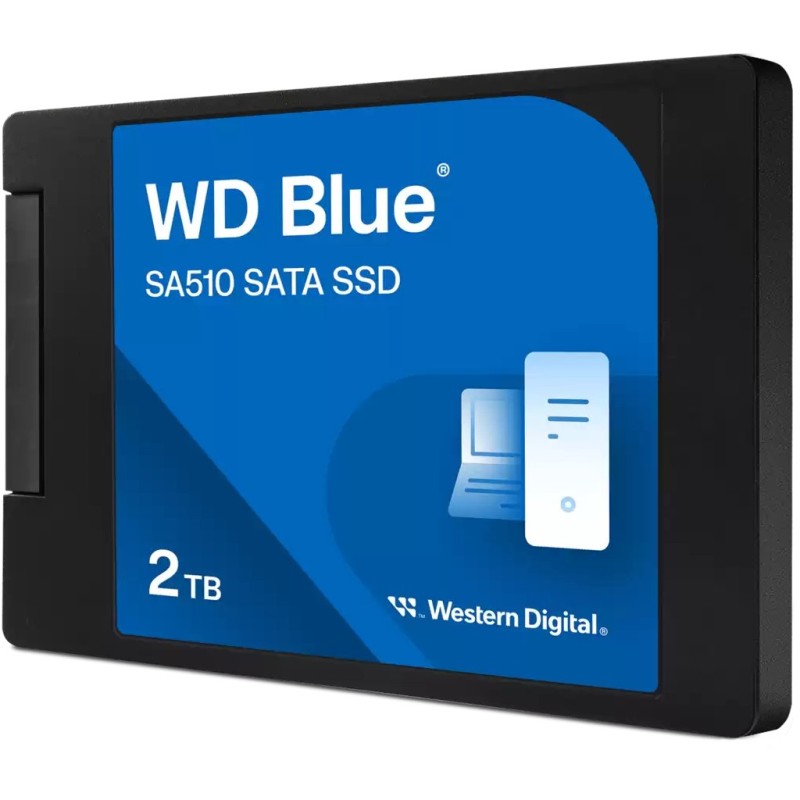 Buy WD Blue SA510 - 2TB 2.5" SATA III SSD - 560MB/s Read, 520MB/s Write, 7mm in Cyprus, Nicosia, Limassol, Larnaka, Pafos