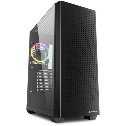 Buy Sharkoon VS9 RGB - Mid Tower PC Case - Black, ATX/Micro-ATX/Mini-ITX, RGB, U... in Cyprus, Nicosia, Limassol, Larnaka, Pafos