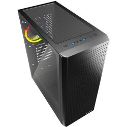 Buy Sharkoon VS9 RGB - Mid Tower PC Case - Black, ATX/Micro-ATX/Mini-ITX, RGB, U... in Cyprus, Nicosia, Limassol, Larnaka, Pafos