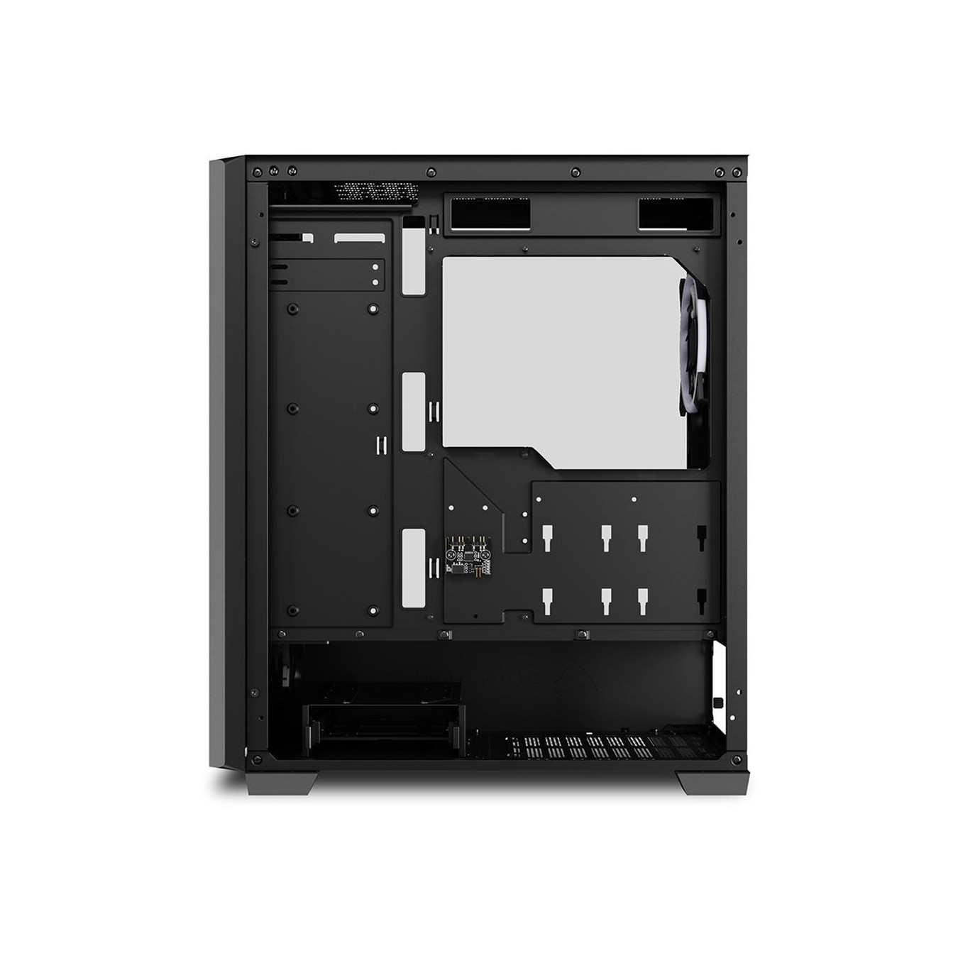 Sharkoon VS9 RGB - Mid Tower PC Case - Black, ATX/Micro-ATX/Mini-ITX, RGB, USB-C — Buy in Cyprus with Fast Delivery