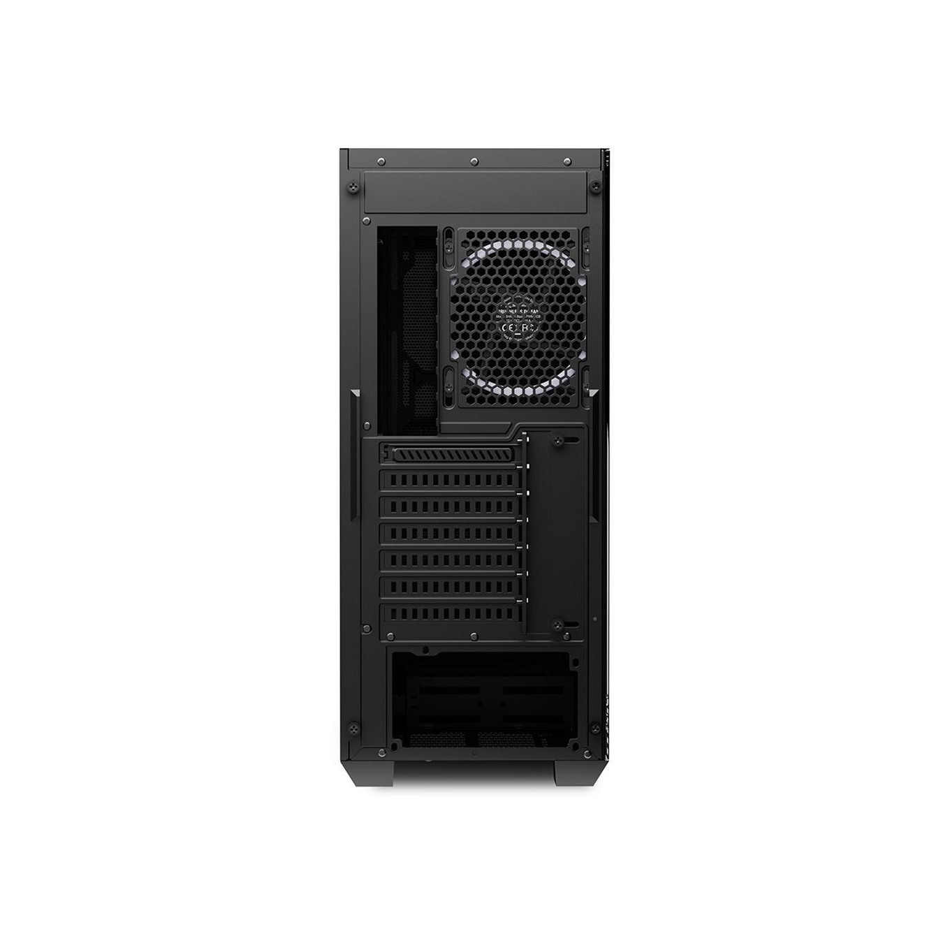 Sharkoon VS9 RGB - Mid Tower PC Case - Black, ATX/Micro-ATX/Mini-ITX, RGB, USB-C — Buy in Cyprus with Fast Delivery