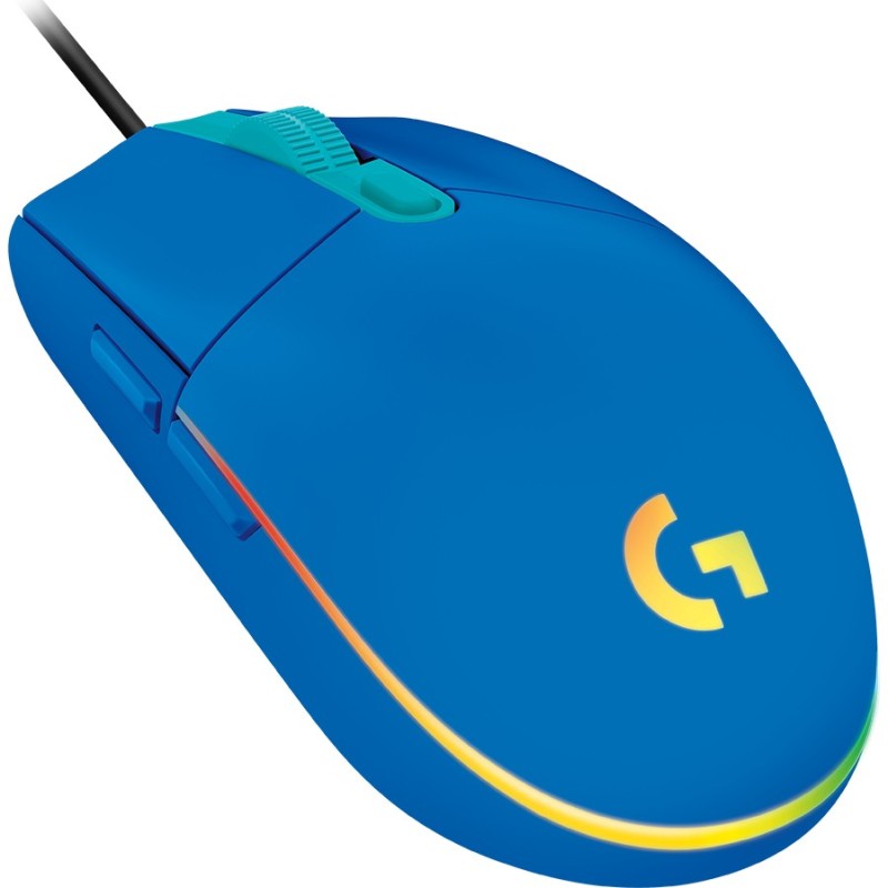 Buy Logitech G102 LIGHTSYNC - Wired Gaming Mouse - 8000 DPI, 1 ms, Blue, 6 Progr... in Cyprus, Nicosia, Limassol, Larnaka, Pafos