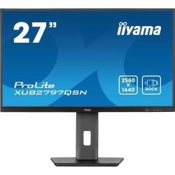 Buy iiyama ProLite XUB2797QSN-B2 - 27" QHD (2560x1440) IPS 100Hz 1ms, USB-C 65W ... in Cyprus, Nicosia, Limassol, Larnaka, Pafos