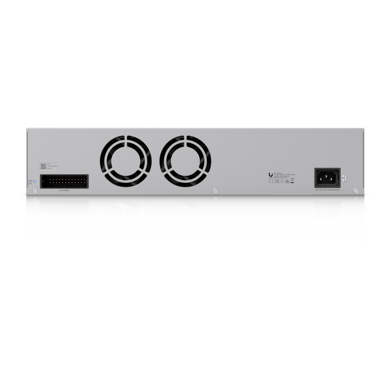 Ubiquiti UNAS‑Pro NAS 7‑Bay - Grey, 8GB RAM, ARM Cortex‑A57 1.7GHz, 1x GbE + 1x SFP+ (10Gb), 2U Rack