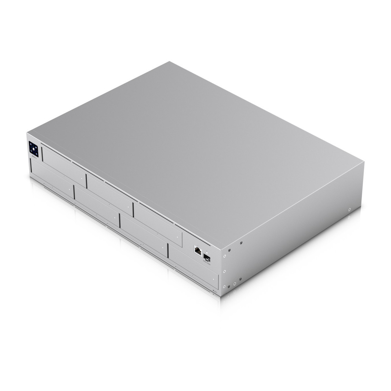 Ubiquiti UNAS‑Pro NAS 7‑Bay - Grey, 8GB RAM, ARM Cortex‑A57 1.7GHz, 1x GbE + 1x SFP+ (10Gb), 2U Rack