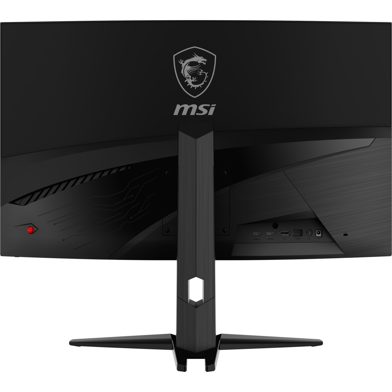 MSI MAG 321CUPDFDE - 31.5-inch Curved 4K UHD 160Hz (1500R) VA Gaming Monitor, 0.5ms, DisplayHDR 400, Black