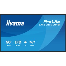Buy iiyama LH5064UHS-B1AG - 50" (127 cm) 4K UHD Digital Signage IPS Display, And... in Cyprus, Nicosia, Limassol, Larnaka, Pafos