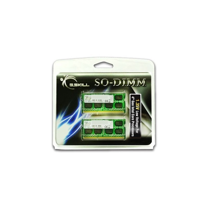 Buy G.Skill 16GB (2x8GB) SO-DIMM DDR3-1600 CL11 1.35V Laptop Memory Kit - F3-160... in Cyprus, Nicosia, Limassol, Larnaka, Pafos