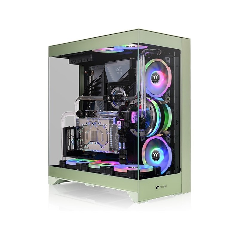 Buy Thermaltake CTE E550 TG - Mid Tower PC Case - Matcha Green, E-ATX/ATX/Micro-... in Cyprus, Nicosia, Limassol, Larnaka, Pafos