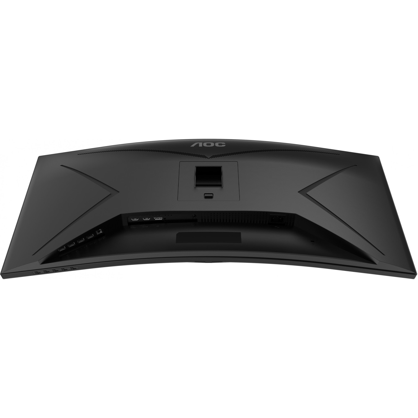 AOC CU34P2A - 34in Curved UWQHD (3440x1440) VA Monitor, 21:9, 100Hz, 1ms, HDMI/DP, 4x USB-A, Speakers, Black
