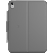 Logitech Slim Folio for iPad (10th Gen) - 920-011424 - Oxford Grey, Wireless Bluetooth Keyboard Case