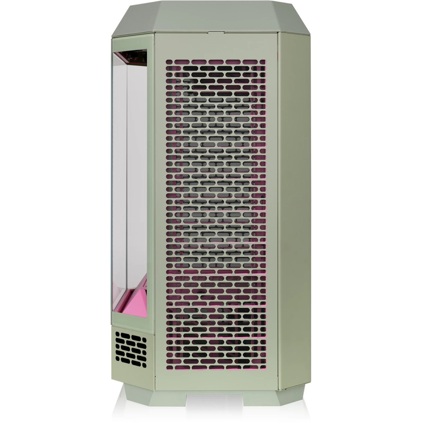 Thermaltake The Tower 300 TG - Micro-ATX/Mini-ITX Micro Tower PC Case - Plum (SPCC) — Buy in Cyprus with Fast Delivery