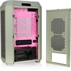 Buy Thermaltake The Tower 300 TG - Micro-ATX/Mini-ITX Micro Tower PC Case - Plum... in Cyprus, Nicosia, Limassol, Larnaka, Pafos