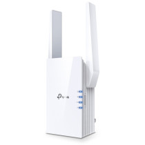 TP-Link RE705X - AX3000 Wi-Fi 6 Range Extender - White, Dual-band (2.4/5 GHz), 1x Gigabit Ethernet