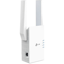 TP-Link RE705X - AX3000 Wi-Fi 6 Range Extender - White, Dual-band (2.4/5 GHz), 1x Gigabit Ethernet