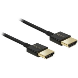 Buy Delock HDMI A-to-A Cable - HDMI 2.0 High Speed with Ethernet, 4K@60Hz, 3D, G... in Cyprus, Nicosia, Limassol, Larnaka, Pafos