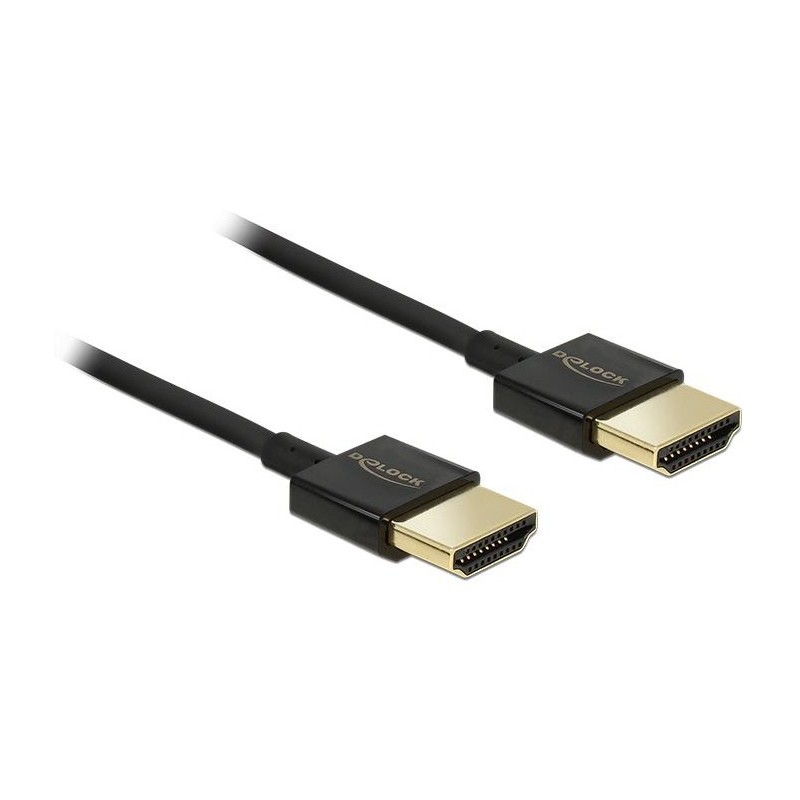 Buy Delock HDMI A-to-A Cable - HDMI 2.0 High Speed with Ethernet, 4K@60Hz, 3D, G... in Cyprus, Nicosia, Limassol, Larnaka, Pafos