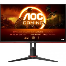 Buy AOC 27G2ZN3 27in Gaming Monitor - 27" FHD 1920x1080, 280Hz, 0.5ms, Fast VA, ... in Cyprus, Nicosia, Limassol, Larnaka, Pafos